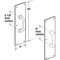 Prime-Line Door Pull Plate with Handle, Satin Aluminum, 4 in. x 16 in. Single Pack J 4579 - alternate 3